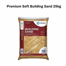 Premium Soft Building Sand – Washed Mortar, Rendering & Bricklaying Mix 25kg