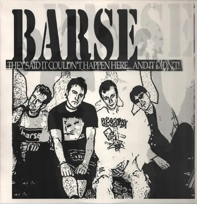 LP Barse They Said It Couldnt Happen Here... And It Didnt! WHITE VINYL