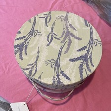 HAT BOX - CRABTREE  EVELYN - RARE -VINTAGE - 10 X 10 X 4.5