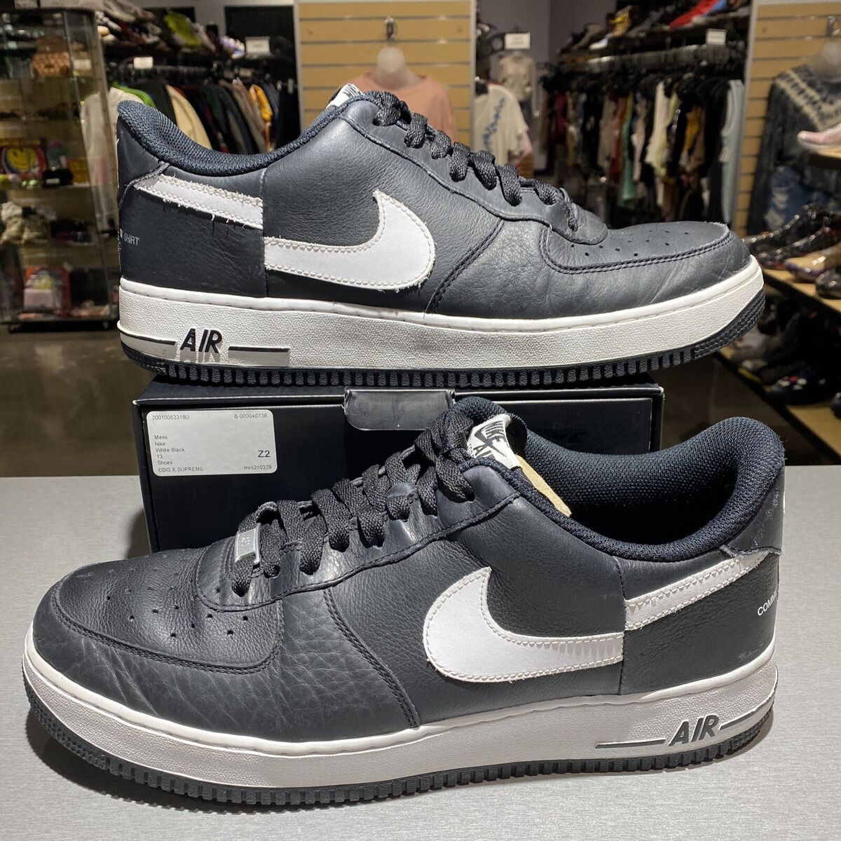 Nike Force 1 Low Supreme x Comme des Garcons AR7623-001 13 ACG Air XI | eBay