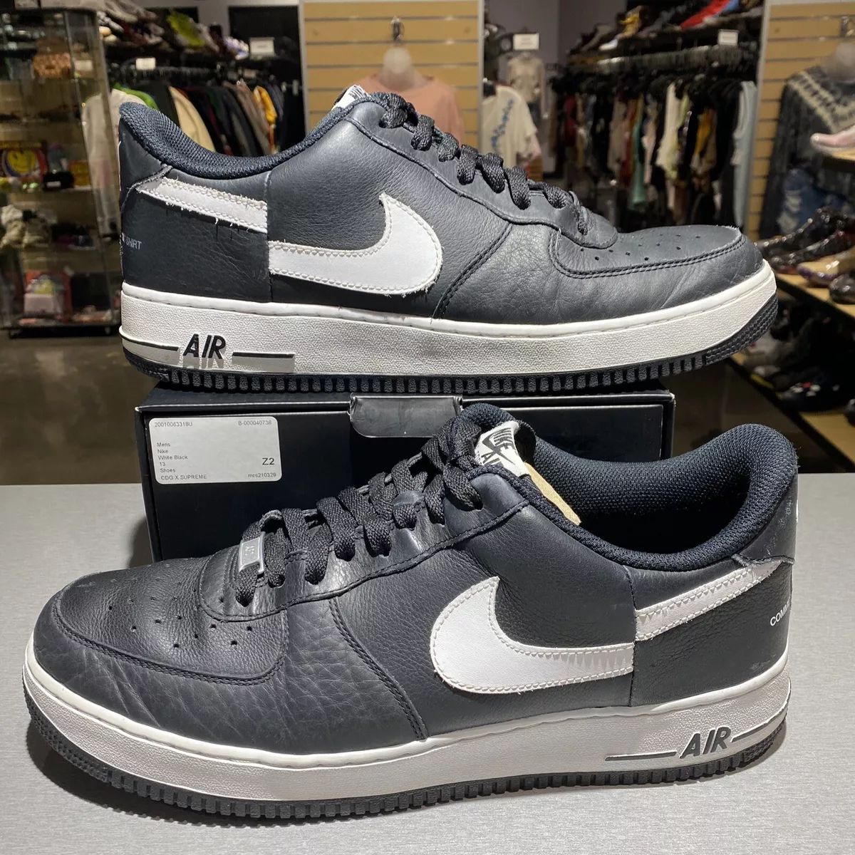 Nike Air Force 1 Low Supreme x Garcons AR7623-001 13 Air XI | eBay