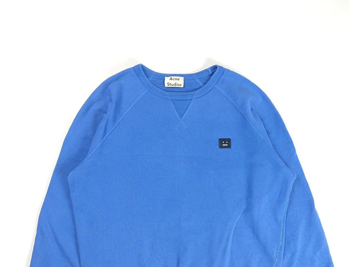 ★Acne Studios★ Crewneck Face Logo Sweatshirt Black CI01739 s-l1200.jpg