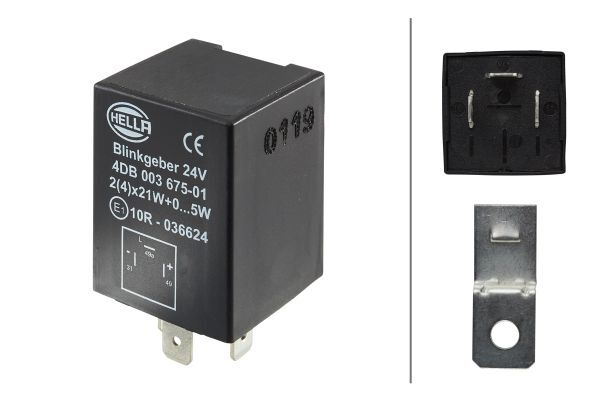 4x ✅Fits HELLA 4DB003 675-011 Flasher Unit 4DB003 675-011 Traffic in ⭐UK Seller⭐ - Image 8