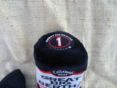 Vintage Callaway Driver or Fwy Wood HEAD COVER ONLY Options ⛳ YOU CHOOSE COVER - Picture 18 of 55
