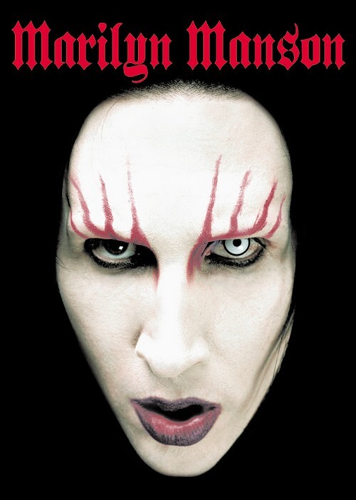 Marilyn manson ポスター Marilyn MANSON - Face - 61x91,5cm - Poster | eBay