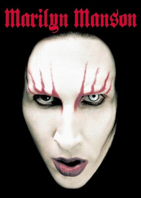 Marilyn manson ポスター Marilyn Manson Poster Portrait New 24x36 - Walmart.com