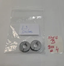 Climax Metal Products  Shaft Collar,Clamp ,2 Pc,  1.3 Inches Aluminum