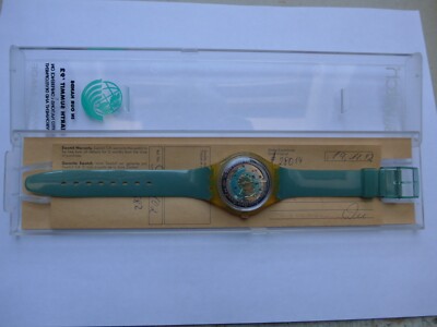 Swatch Uhr ''In Our Hands Earth Summit 92'' Automatik Uhr