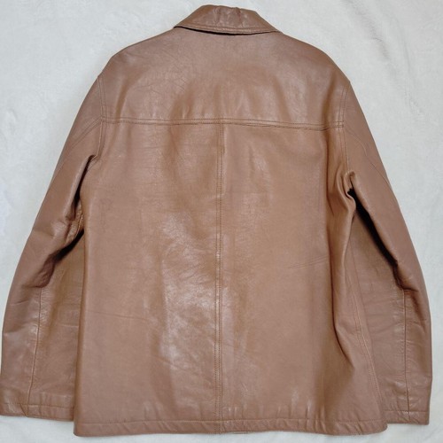 Harley Davidson Horsehide Leather Jacket with Pin Badge From Japan Rare - Picture 4 of 10