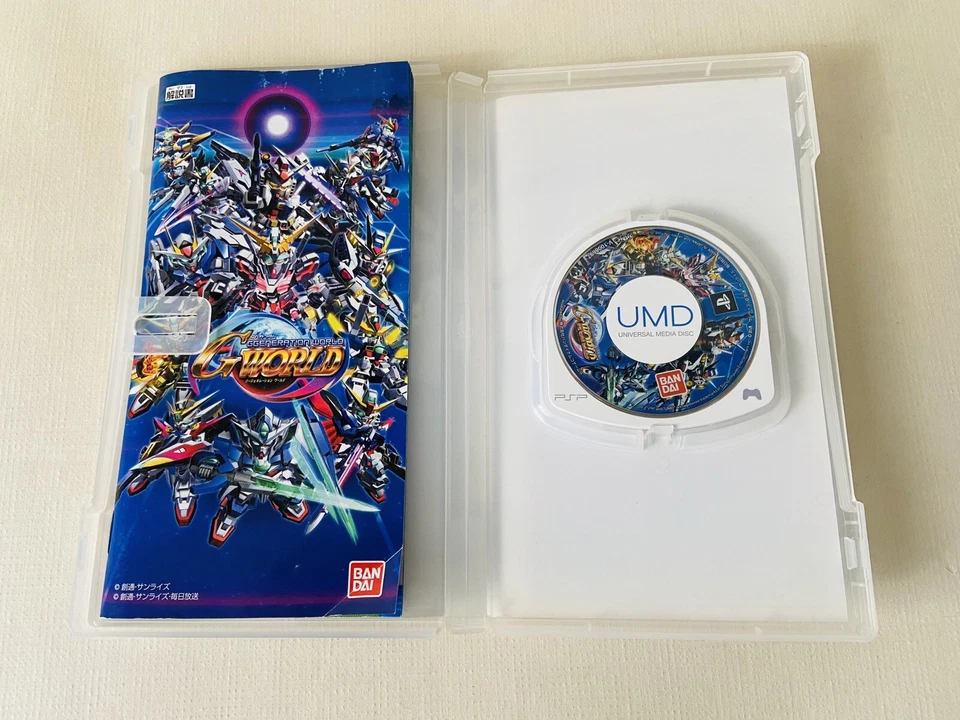 Sony Playstation Portable PSP SD Gundam G Generation World Japanese Game Used JP - Image 4 of 4