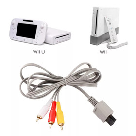 Audio Video AV Composite 3 RCA Cable NEW US SELLER for Nintendo Wii