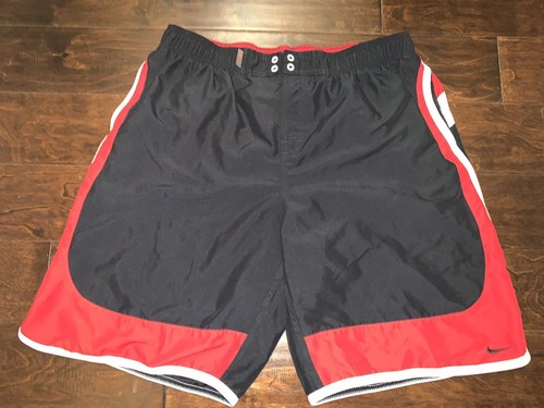 Nike Retro Swim Shorts Trunks Black 