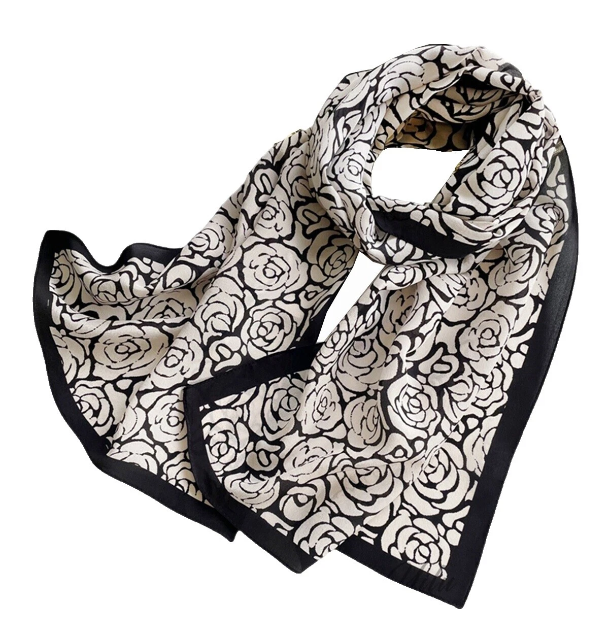 Bufandas y estolas negro brillo para De mujer