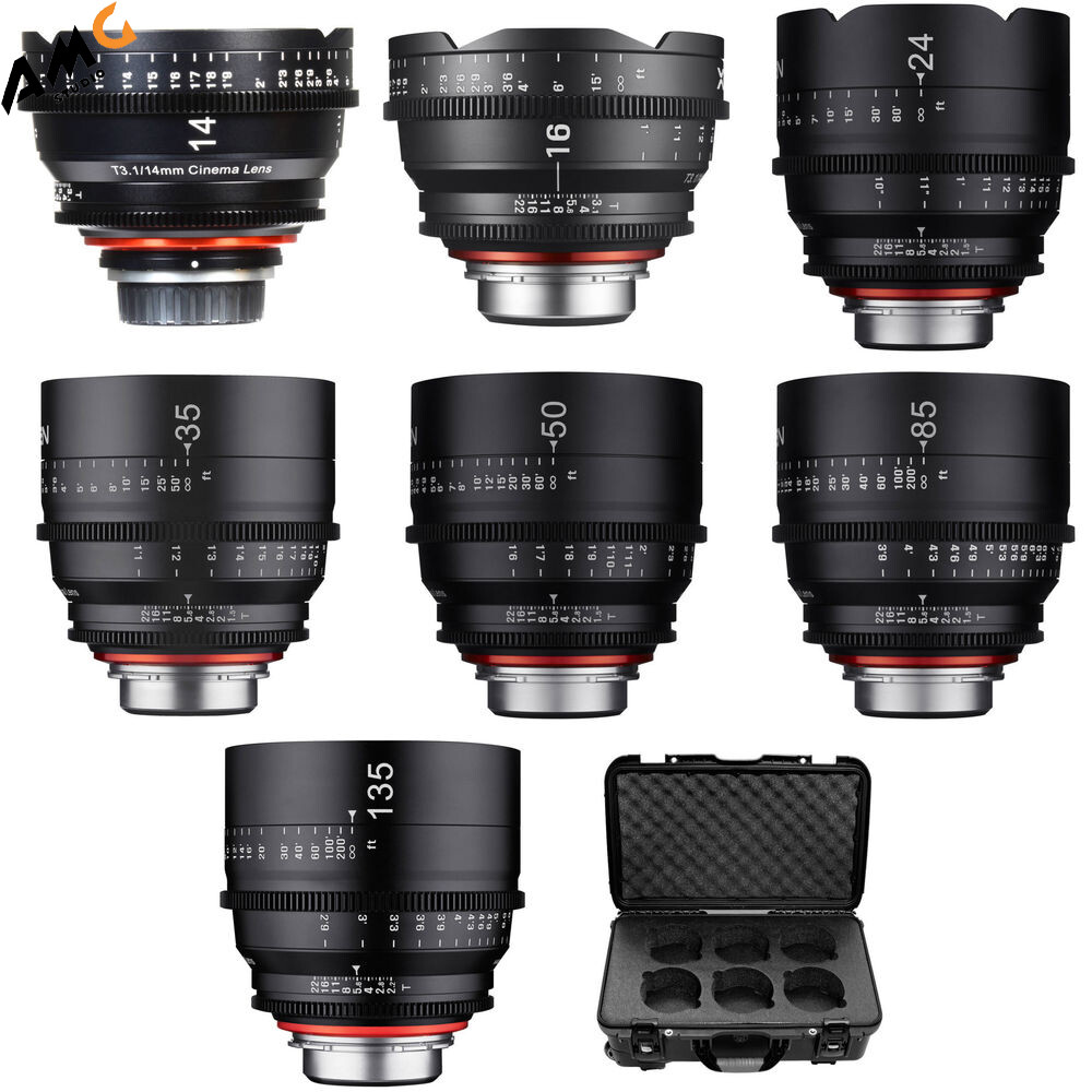 E Mount Samyang Cine Lens Kit Samyang Mark II Cinema Prime 4-lens