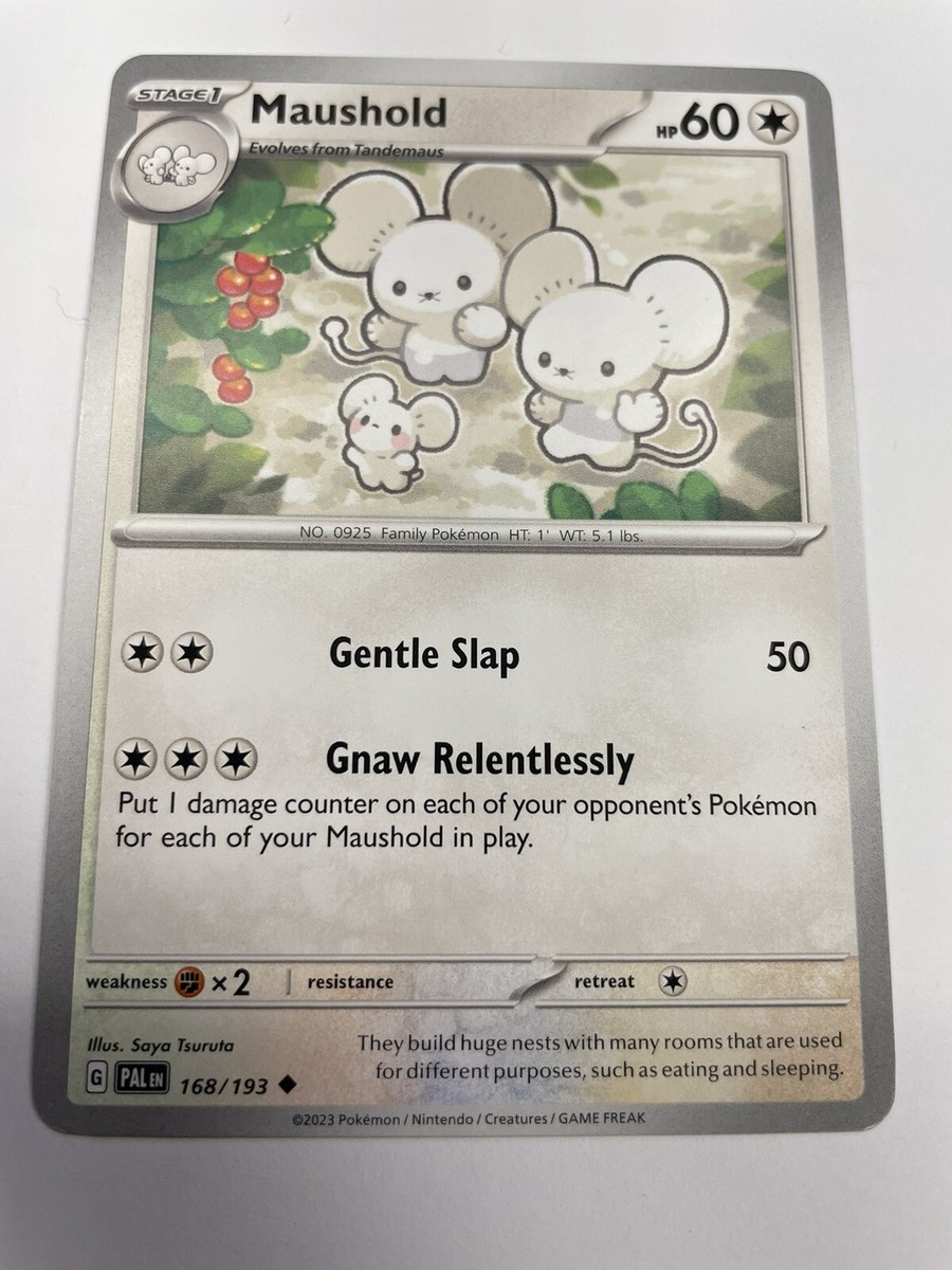 Maushold 168/193 NM / M - Paldea Evolved Scarlet Violet Pokemon