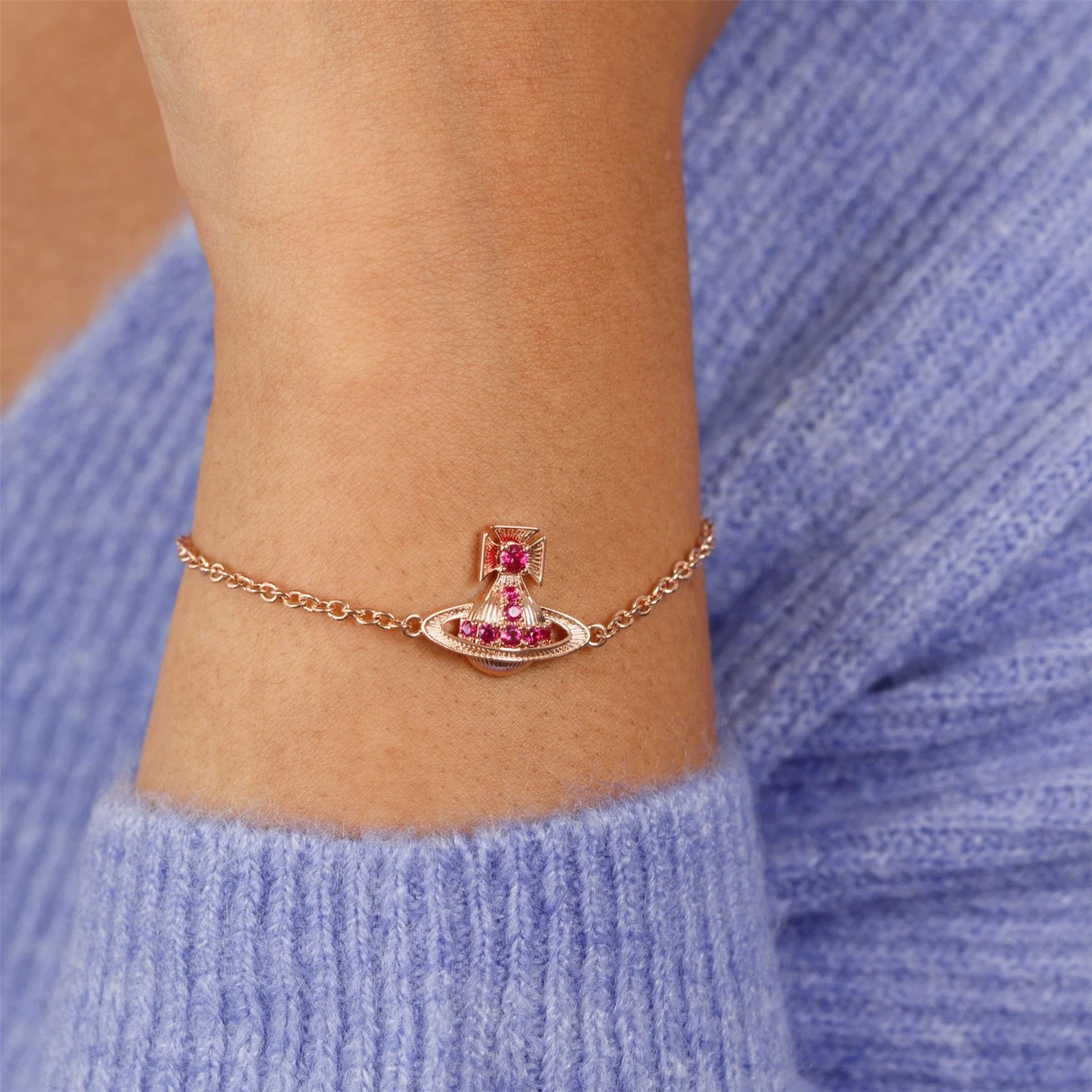 Vivienne westwood store bracelet pink