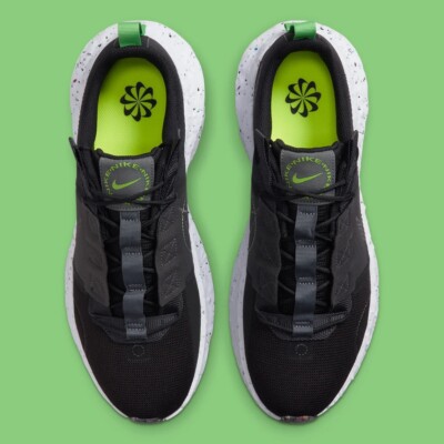 Nike Crater Impact Black Iron Grey White Green Running Retro  display picture 1