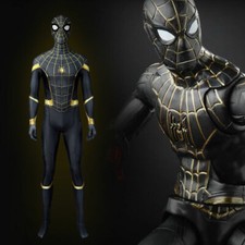 Spider-Man 3 Peter Parker No Way Home Uniform Jumpsuit Halloween Cosplay Costume