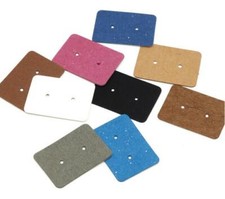 Blank Earrings Ear Studs Jewelry Display Cards Kraft Paper Cards Hanging Tags