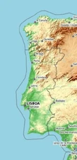 Portugal TOPO GPS Map for Garmin Devices
