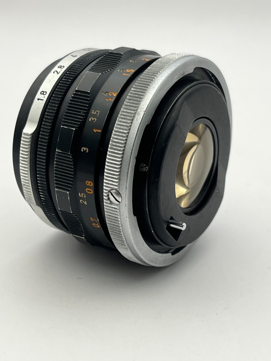 Canon FL 50mm f/1.8 Early type MF Lens from Japan sn33376 | eBay