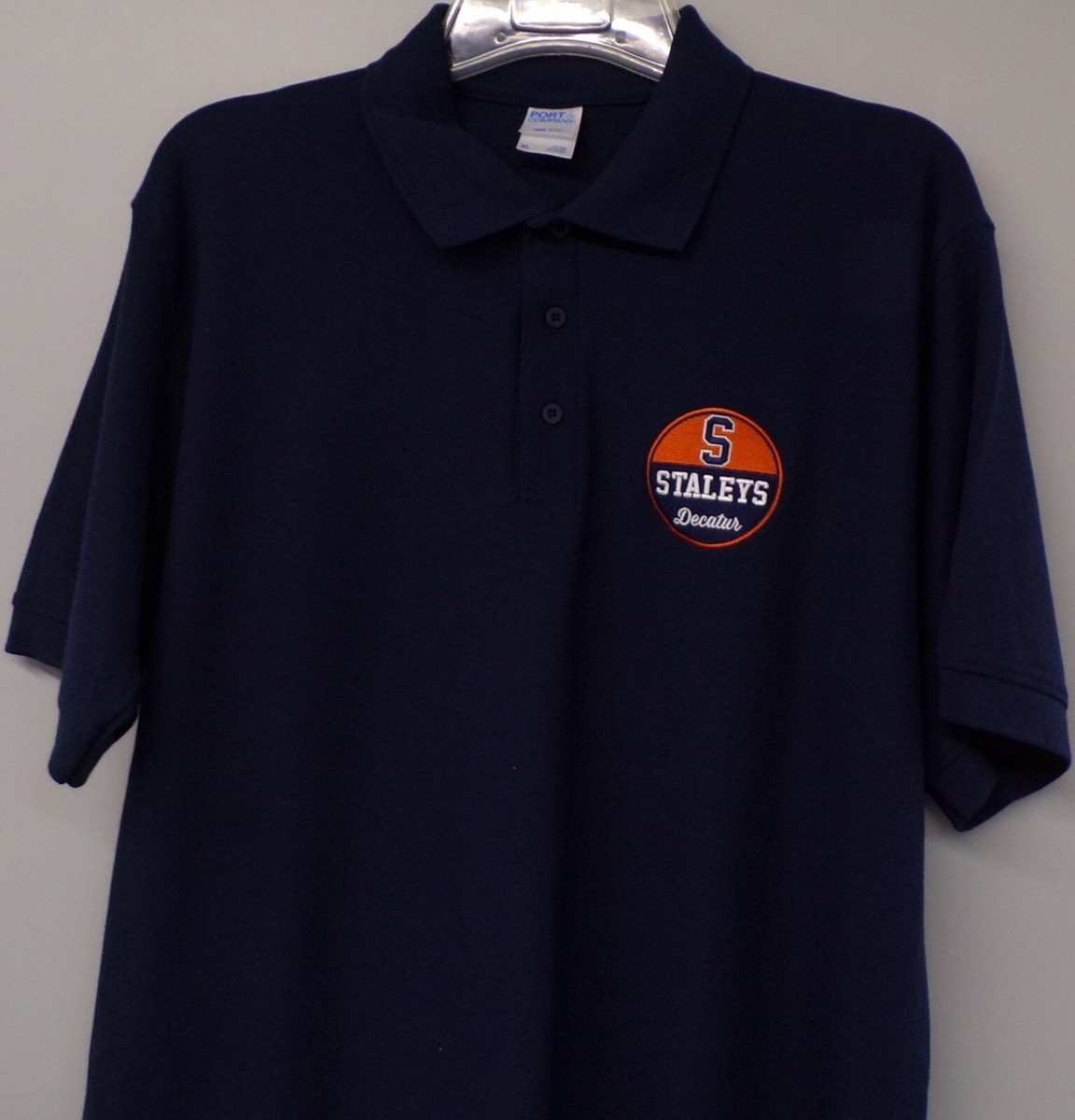 NFL Decatur Staleys Mens Embroidered Polo XS-6XL, LT-4XLT Chicago