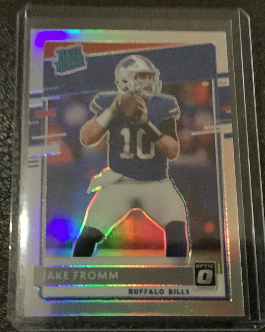2020 Panini Donruss Optic Jake Fromm Rated Rookie RC Silver Holo Prizm #155🔥