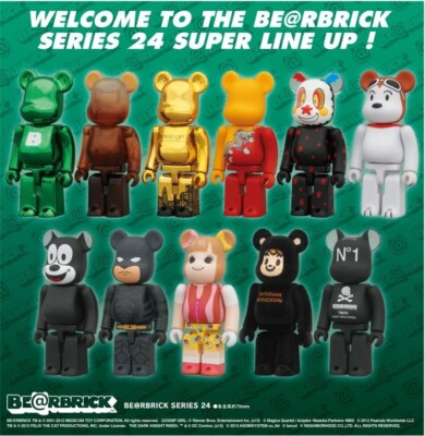 Medicom Bearbrick Series 24 Artist S24 Neighborhood Craft w/Pride 100%  be@rbrick