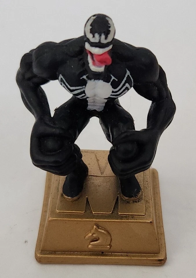 Juego de ajedrez Pressman Marvel Heroes 2003 VENOM piezas de repuesto lote de 3  Foto 4 de 4