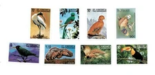 St. Vincent 1998 - Birds Parrot Toucan Stork - Set of 8 Stamps Scott 2608-15 MNH