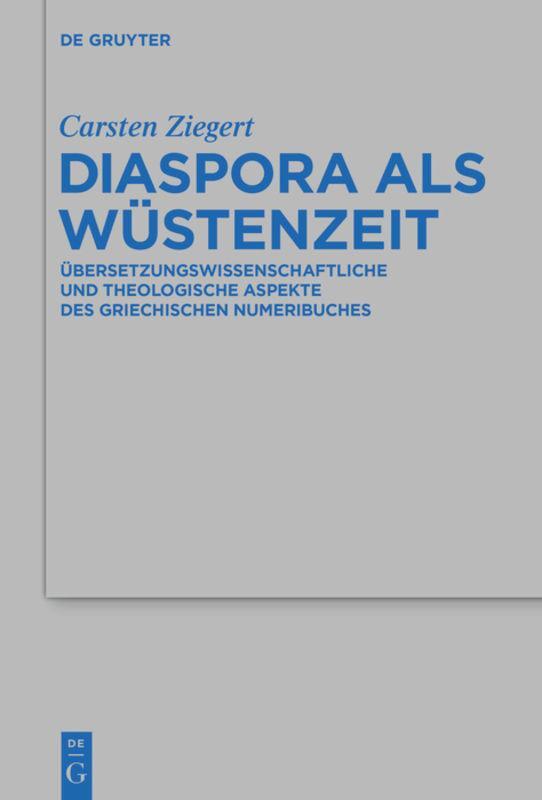 Thumbnail - Diaspora Als Wüstenzeit | Ziegert, Carsten
