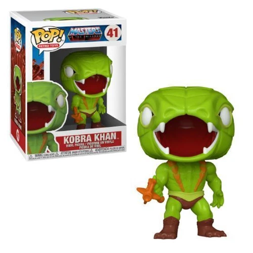 Funko Pop Retro Toys #41 KOBRA KHAN MOTU Masters Of The Universe Figure READ