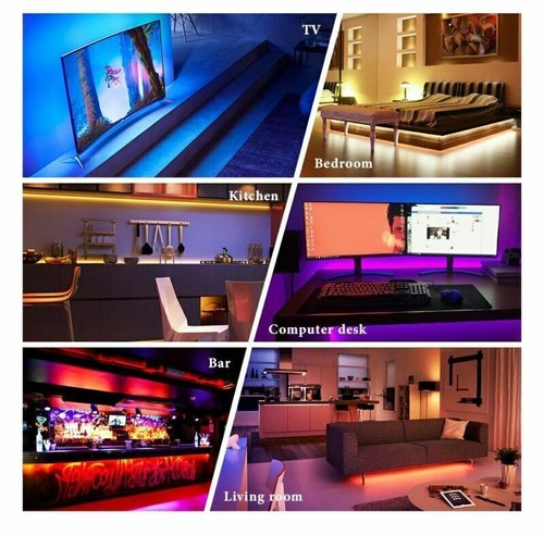 5V USB WS2812B Led Strip Light RF BT Music Controller TV Background 1-5M - Picture 6 of 8