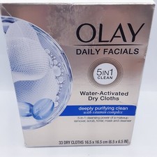 Olay Daily Facials Deeply Purifying Clean 5-in-1 Cleansing Wipes Makeup Remover