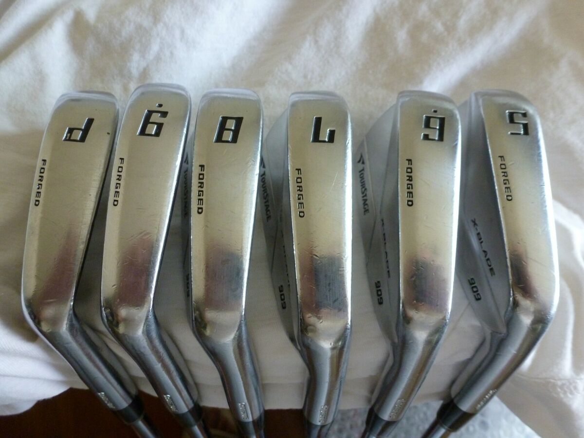 JAPAN Made Bridgestone TOURSTAGE X-BLADE 909 Forged Irons 5 JAPAN Made Bridgestone TOURSTAGE X-BLADE 909 Forged Irons 5
