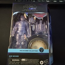 Star Wars Black Series Holocomm Collection Axe Woves F8320 6 Inch Figure In Hand