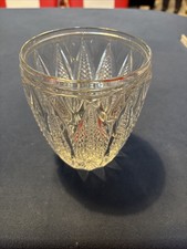 Schöne alte Vase Bleikristall Kristallglas