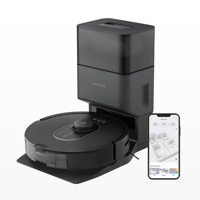 ROBOROCK Q5 DUOROLLER+ ROBOT VACUUM CLEANER WITH AUTO-EMPTY DOCK - BLACK