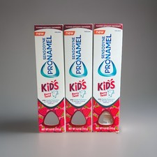 Lot Of 3 Sensodyne Pronamel Kid’s Fluoride Anticavity Toothpaste 4oz Each Berry 1.33 per gallon