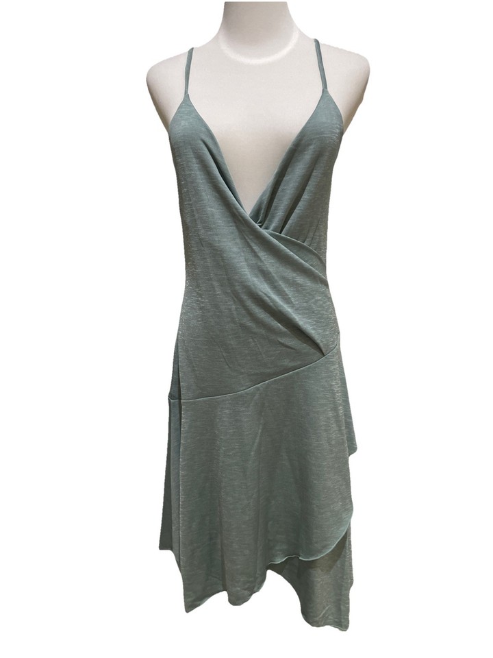 Sportsgirl Green Baby Doll Flared Dress size M Cocktail Womens Ladies Party
