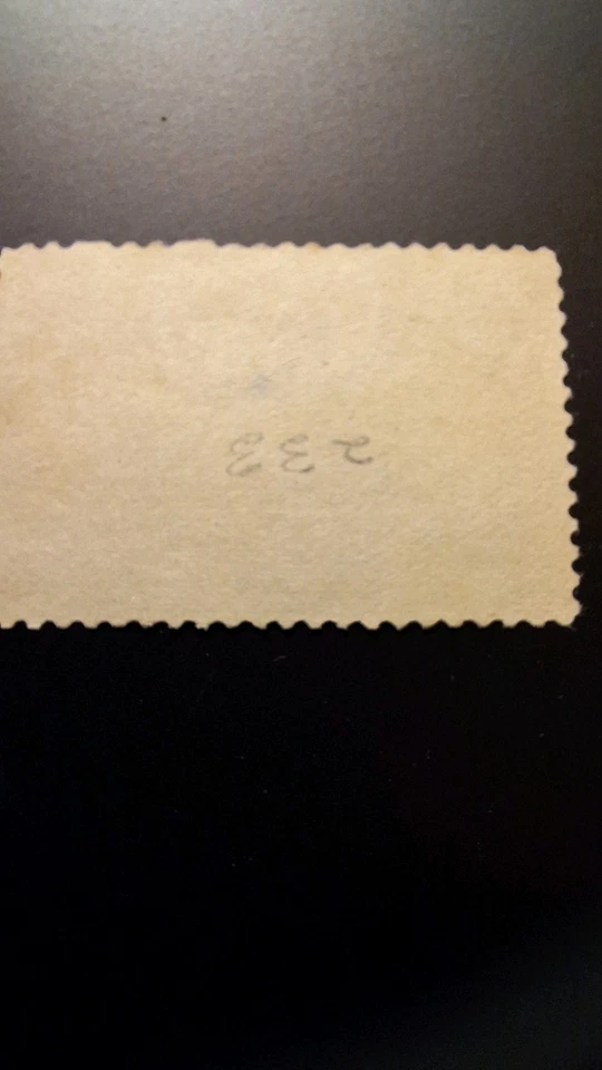 Scott #233, M/VF/NG, Columbian Expo, 4 centavos, Ultramarine, P-12, 1893 Foto 2 de 2