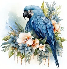 Diamond Painting Kits for Adults, 5D DIY Bird Art Multicolor 