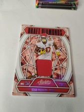 2025 Panini Absolute - Draft Diamonds Jerseys Isiah Pacheco #DDJ-IPO (MEM)