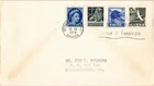 Dr Jim Stamps Canada National Wildlife Week 1954 4V Set First Day Cover
