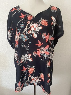 Via Milano Longbluse Gr. 48  Dunkelblau Neuwertig