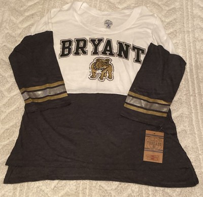 Bryant Bulldogs Shirt Womens Medium 8/10 Rivalry Threads White NCAA NWT $24.99