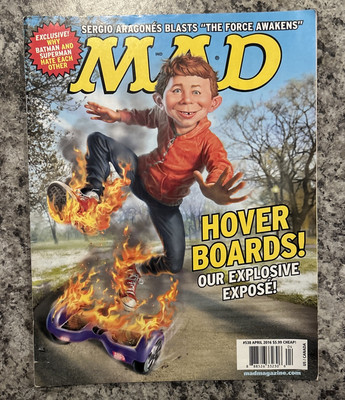 Mad magazine complete USA edition  Hoverboards  Edition Limited Edition M.A.D.