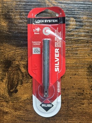 Rubi Tools Tungsten Carbide Silver Tile Scoring Wheel   5/16''  8mm   Life 100%