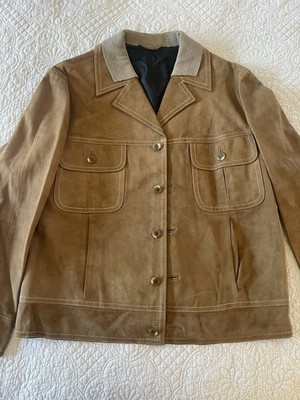 Westbury Suede Western Trucker Jacket Vintage 70 s Men's M  (EU 25)