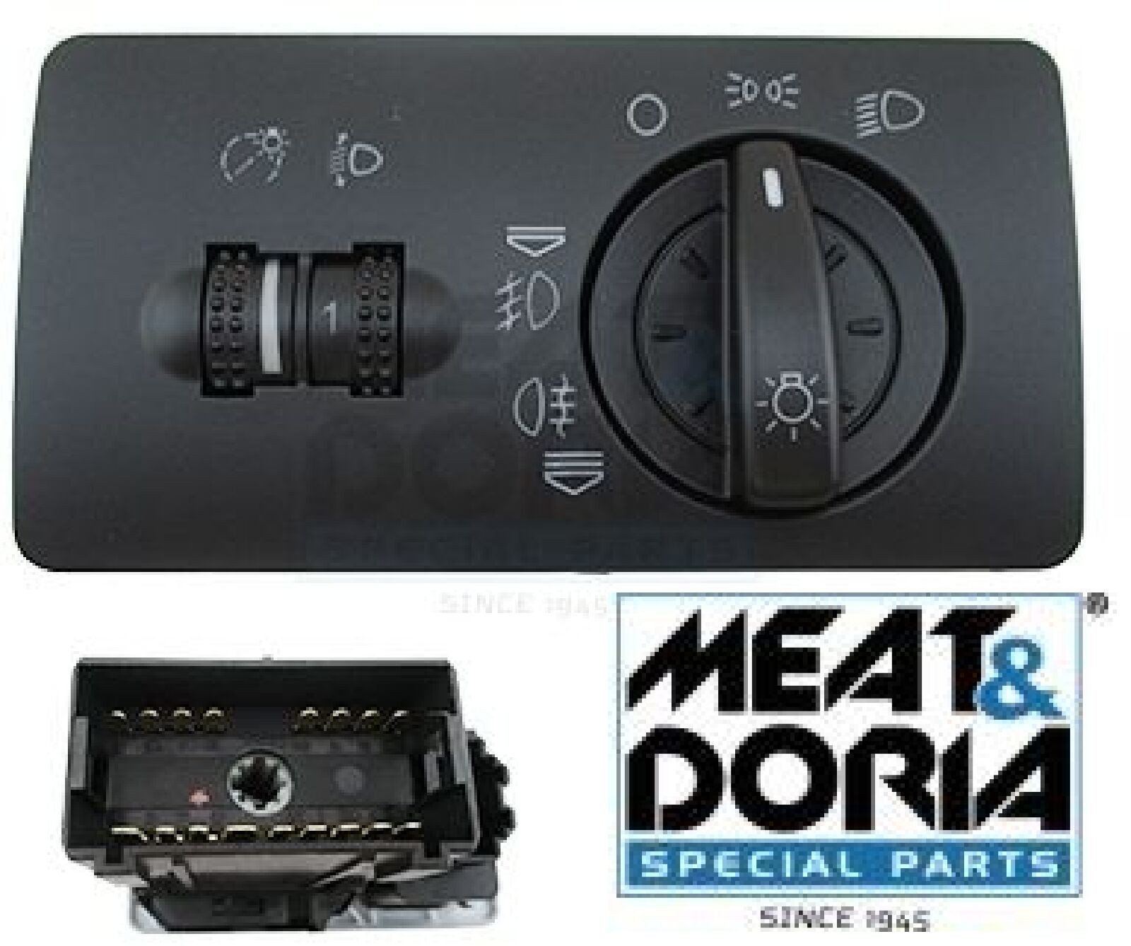 MEAT & DORIA 23802 Schalter für Hauptlicht Schalter Hauptlicht für Skoda